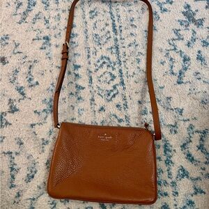 Kate Spade Tan Leather Crossbody Bag